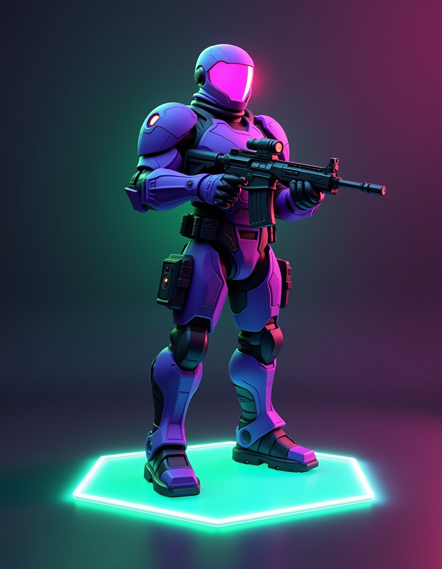 SolCraft voxel skin — Genesis Operator